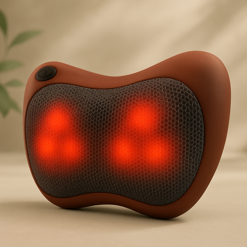 Shiatsu Massage Cushion – Melt Back & Neck Pain in Minutes